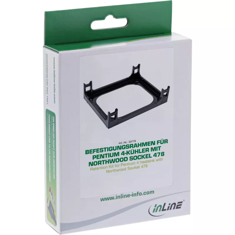 InLine kinnituskomplekt Pentium 4 jahutusradiaatorile Northwood Socket 478