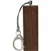 InLine USB 3.0 mälupulk, pähklipuust puidust, võtmehoidjaga, 8 GB