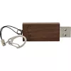 InLine USB 3.0 mälupulk, pähklipuidust, võtmehoidjaga, 64 GB