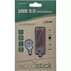 InLine USB 3.0 mälupulk, pähklipuidust, võtmehoidjaga, 64 GB