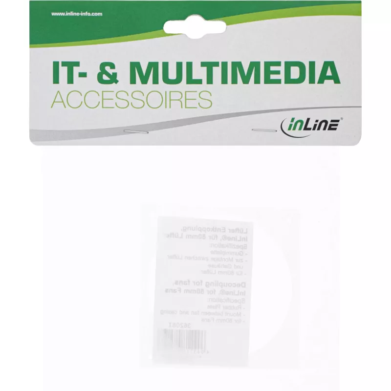 InLine vibratsioonide summutus ventilaatoritele 80 mm ventilaatoritele