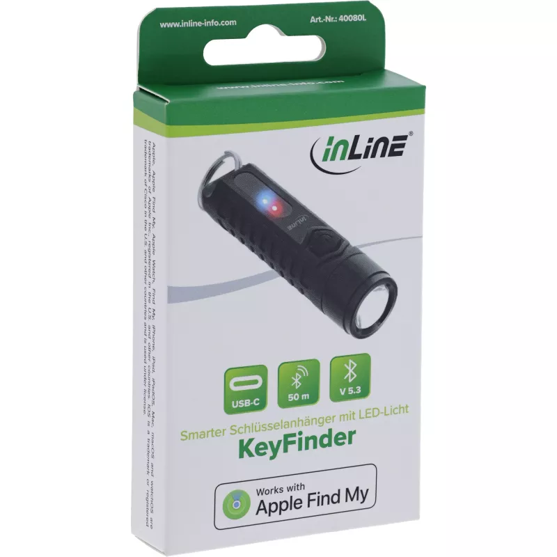 Finder InLine 40080L GPS tracker Universaalne Must Aku kestvus 6 h