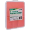 InLine väikeste osade karp, 7 sahtlit, 180x140x40mm, oranž