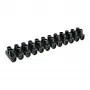 Klemmiplokk InLine 12-pordiline 6 mm², 400 V, must — pakk 10 tk