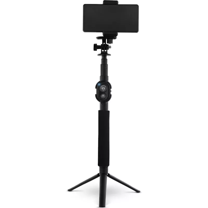 InLine Selfie Stick 4 jalaga minialusega alumiiniumist must max 0,75 m