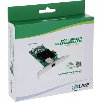 InLine 51125O sisemine Etherneti võrgukaart 1000 Mbit/s PCI Express