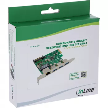Võrgukaart InLine 51125R Ethernet 1000 Mbit/s PCI Express