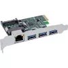 Võrgukaart InLine 51125R Ethernet 1000 Mbit/s PCI Express