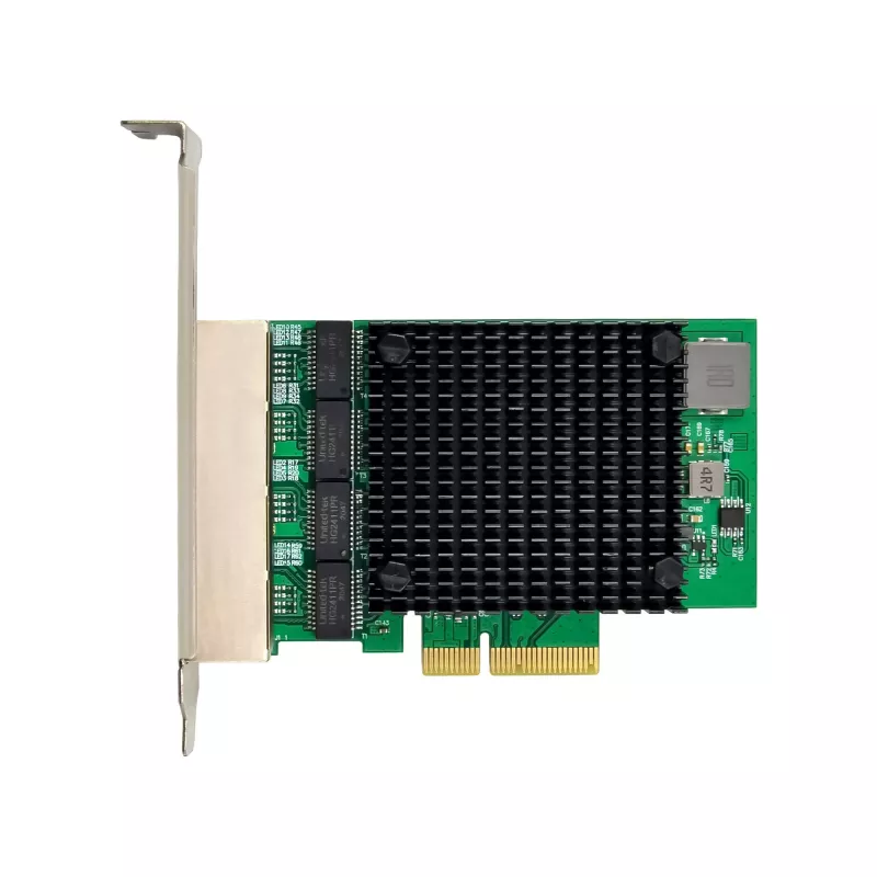 InLine Quad Gigabit võrgukaart, 4x RJ45 2,5Gb/s, PCIe x4, sh madalaprofiililine kronstein