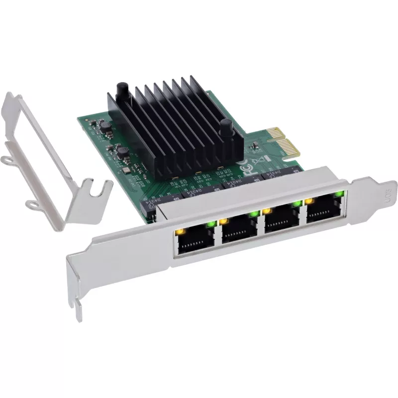 Sisemine Ethernet-võrgukaart InLine 51127B 1000 Mbit/s PCI Express