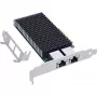 InLine Dual 10-Gigabit võrgukaart, 2x RJ45 10Gb/s, PCIe x8, sis. madala profiili kronsteini