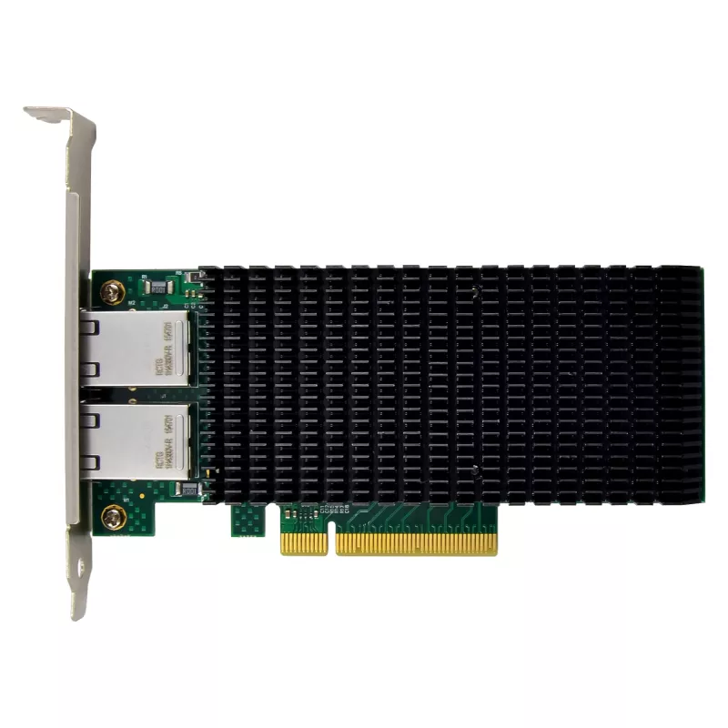 InLine Dual 10-Gigabit võrgukaart, 2x RJ45 10Gb/s, PCIe x8, sis. madala profiili kronsteini