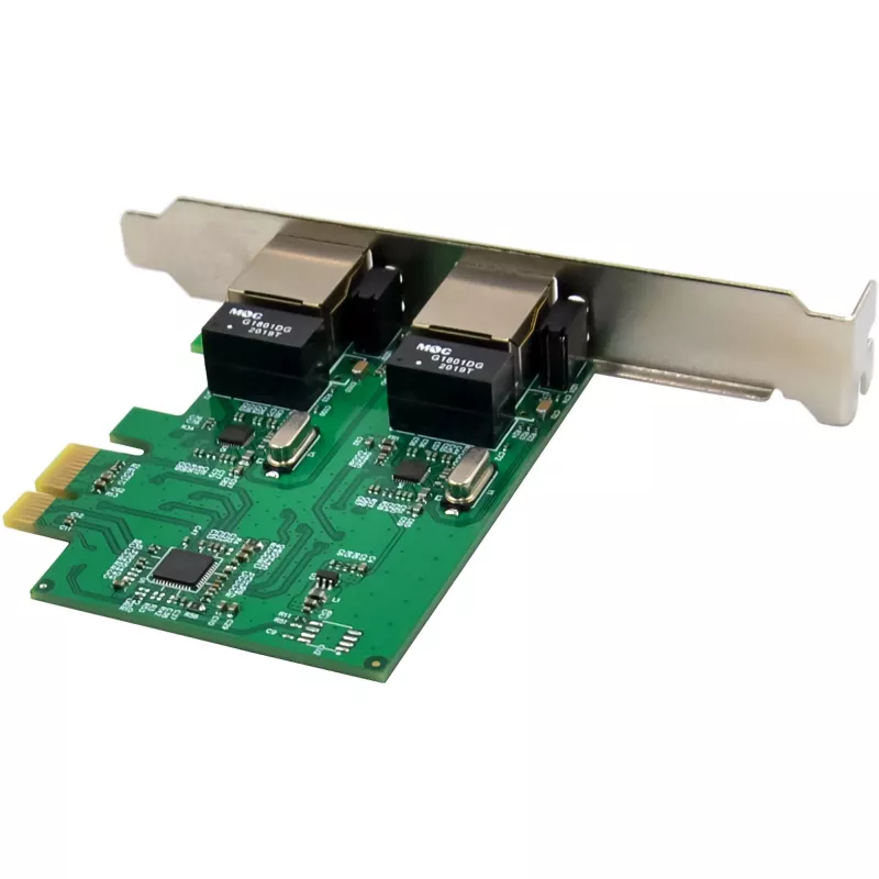 Võrgukaart InLine 51128K Dual Gigabit 2x RJ45 PCIe x1