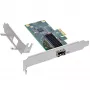 InLine Gigabit võrgukaart, 1x SFP, PCIe x1, sh madala profiili pesa kronstein