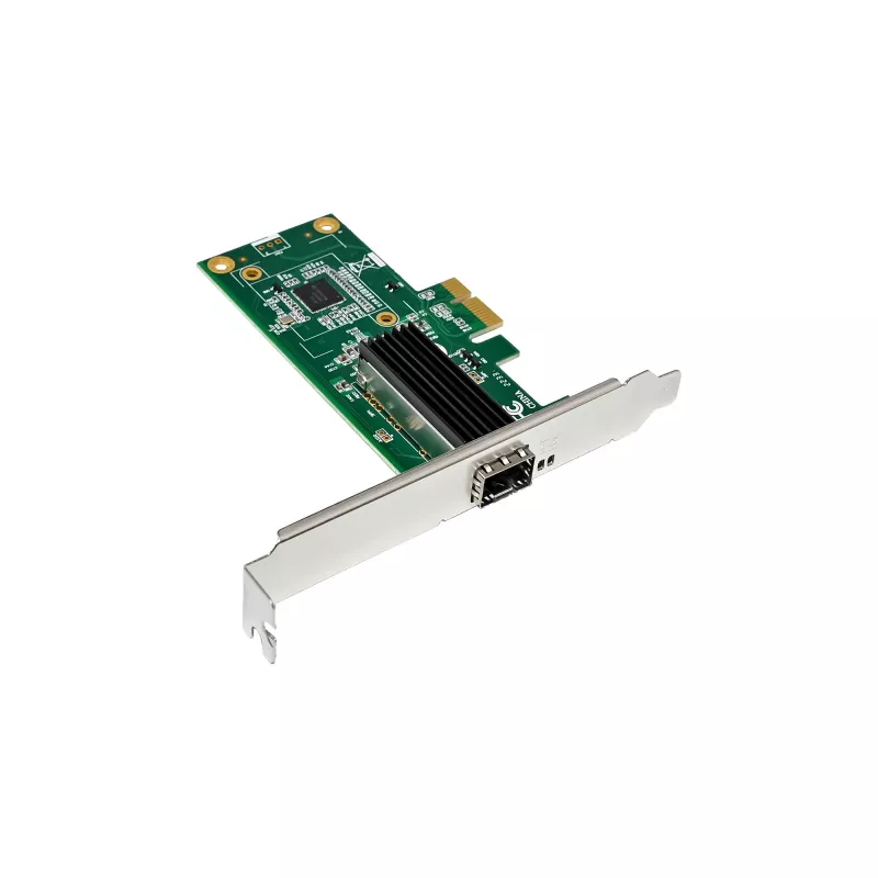 InLine Gigabit võrgukaart, 1x SFP, PCIe x1, sh madala profiili pesa kronstein