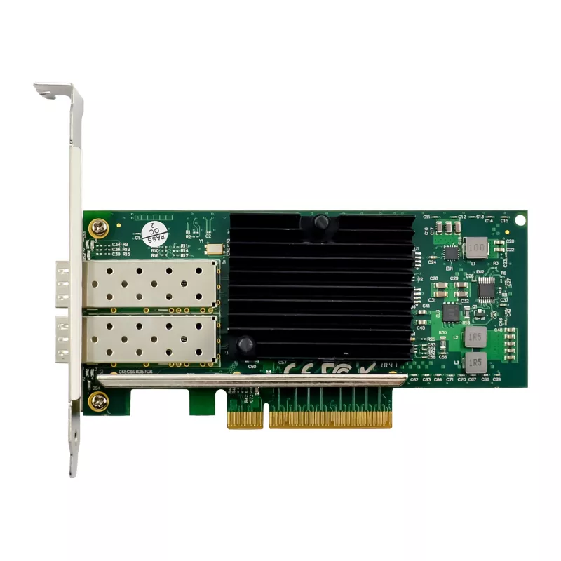 InLine Dual 10 Gigabit võrgukaart, 2x SFP+, PCIe x8, koos LP kronsteiniga