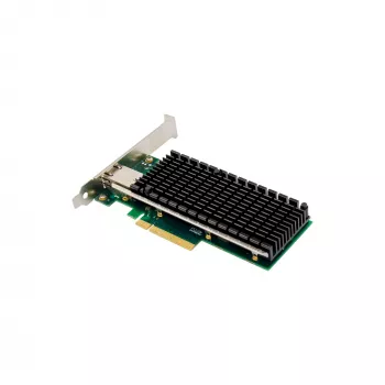 InLine 10-Gigabit võrgukaart, 1x RJ45 10Gb/s, PCIe x8, koos madalaprofiililise kronsteiniga