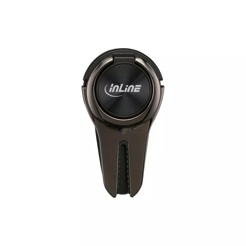 InLine nutitelefoni 3-in-1 autohoidik, alus, sõrmehoidik, must