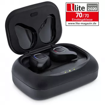 InLine PURE Air TWS, Bluetooth kõrvasisesed kõrvaklapid Qi-ümbrisest akupangaga