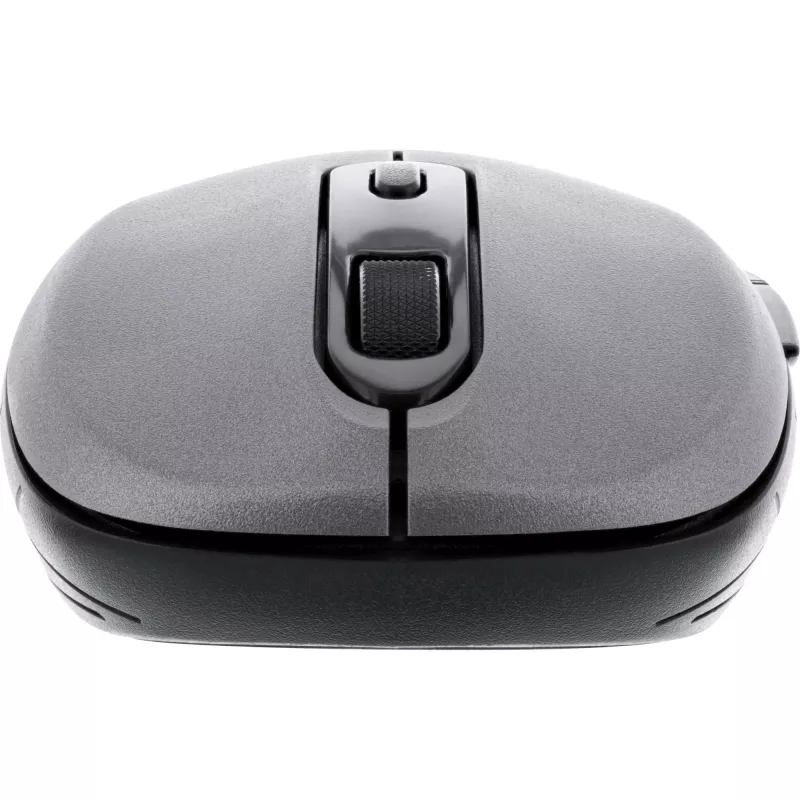 InLine hiir 3-in-1, Bluetooth + 2x 2,4GHz, 5 nuppu, optiline, hall/must