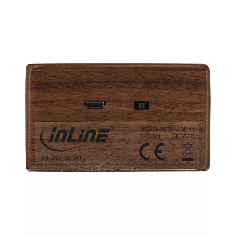 InLine woodbrick, induktsioonkõlar ehtsast puidust korpuses