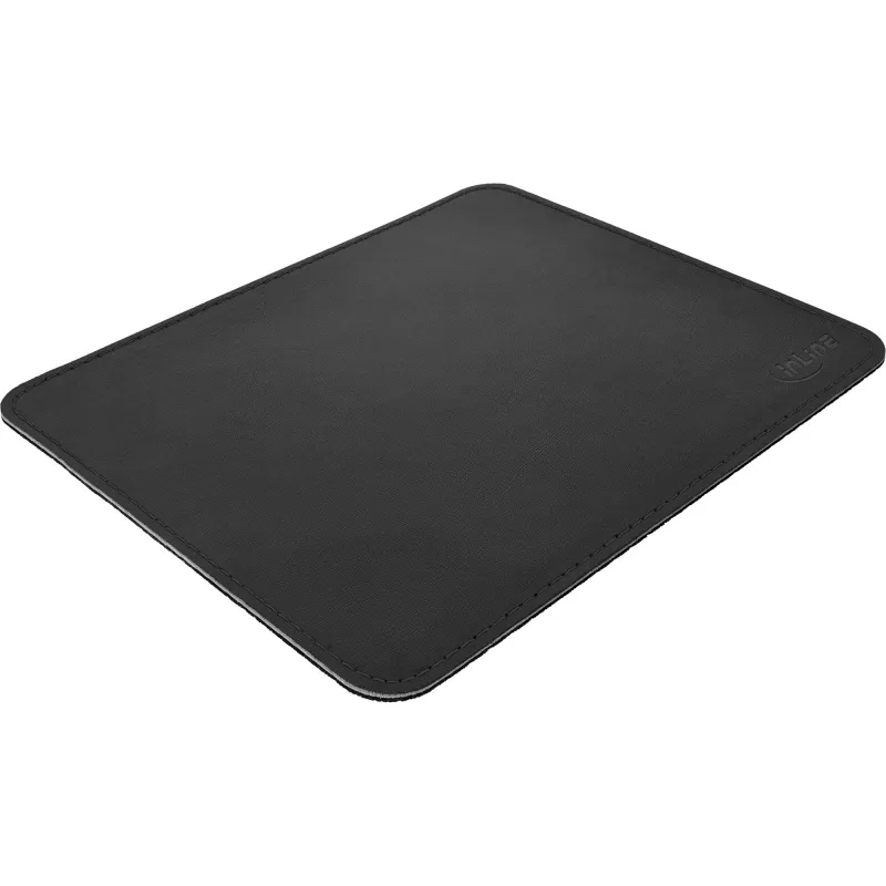 InLine hiir pad Premium PU Leather must, 255x220x3mm