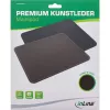 InLine hiir pad Premium PU Leather must, 255x220x3mm