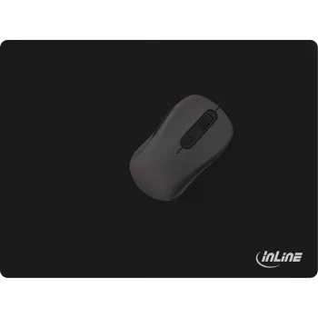 InLine hiir Pad, Soft Gaming Pad, 350x260x3mm, must
