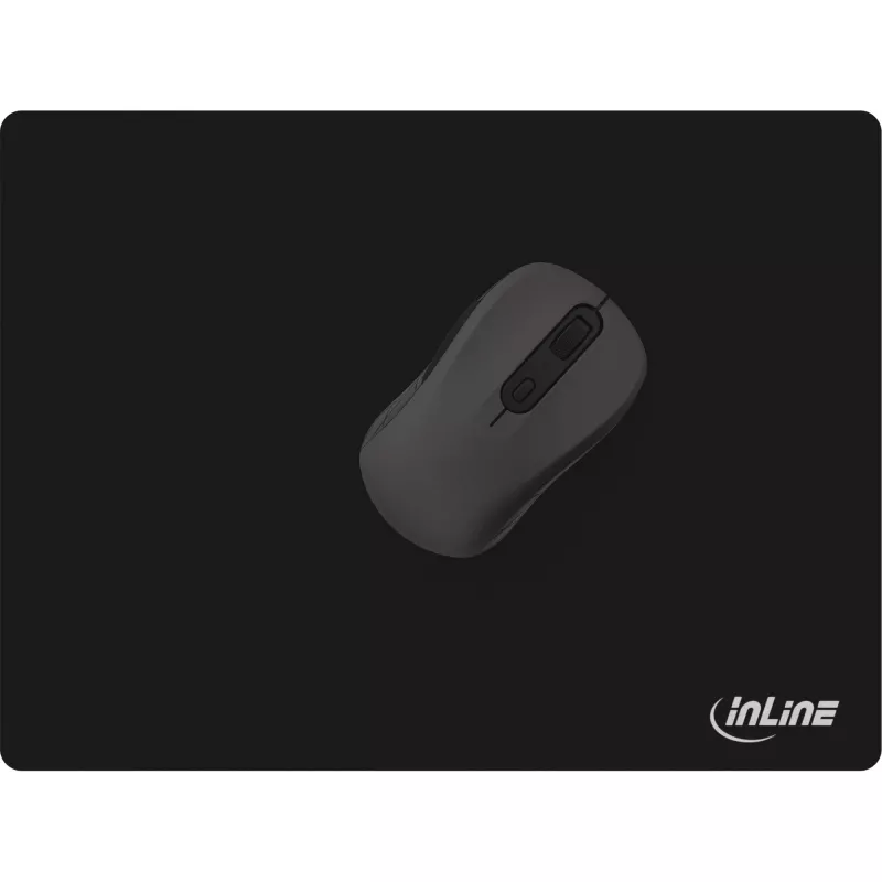 InLine hiir Pad, Soft Gaming Pad, 350x260x3mm, must