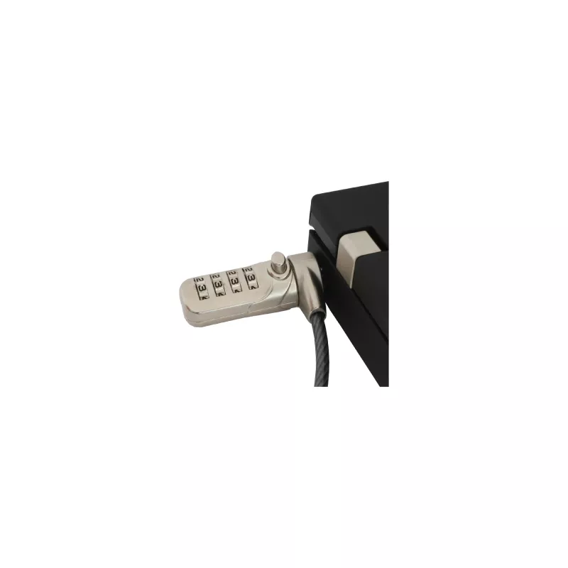 InLine sülearvuti numbrikombinatsiooniga turvalukk 4,4 mm x 2 m