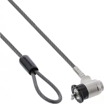 InLine sülearvuti turvalukk võtmega 4,4 mm x 2 m