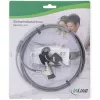 InLine sülearvuti turvalukk võtmega 4,4 mm x 2 m