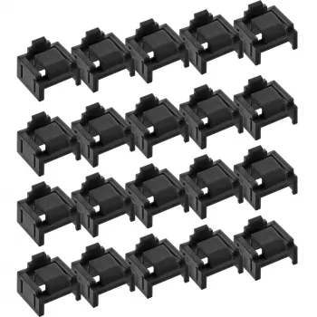 InLine RJ45 pordiblokeerija, 20 blokeerija täitepakend, must