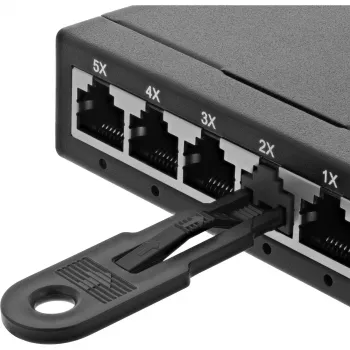 InLine RJ45 pordiblokeerija, 20 blokeerija täitepakend, must