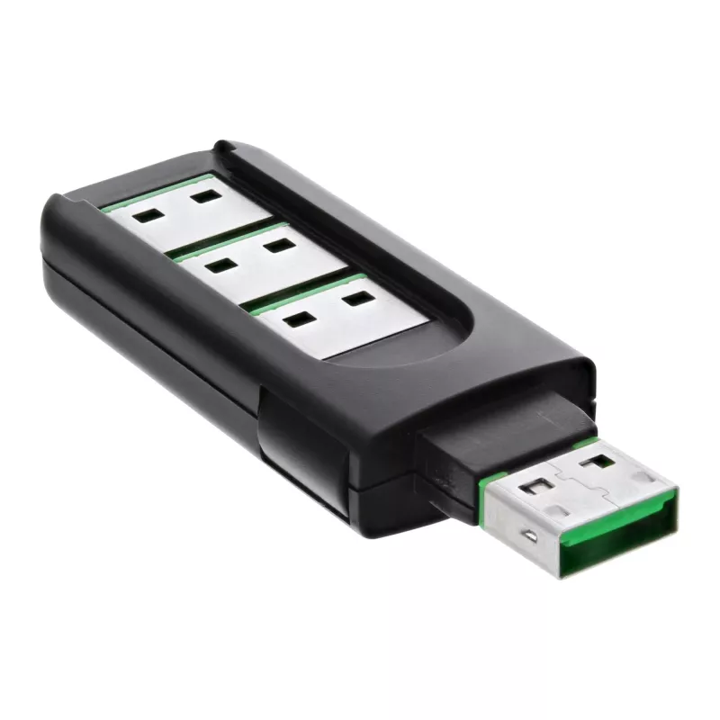 InLine USB-pordiblokeerija, 4-pordiline blokeerija