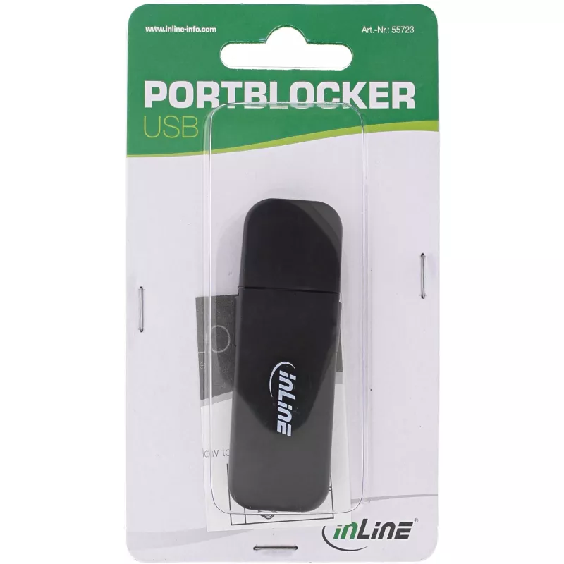 InLine USB-pordiblokeerija, 4-pordiline blokeerija