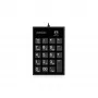 InLine 57161E klaviatuur Universaalne USB Ei Must