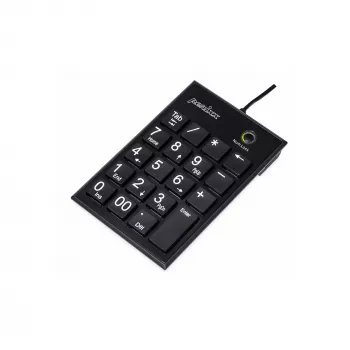 InLine 57161E klaviatuur Universaalne USB Ei Must