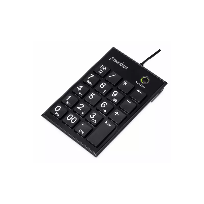 InLine 57161E klaviatuur Universaalne USB Ei Must