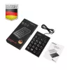 Perixx PERIPAD-202C Numeric Keypad USB-C with 2x USB-A Hub Black (57161I)