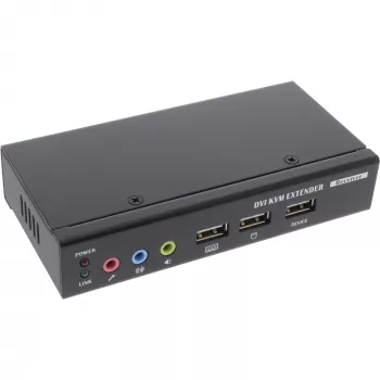 InLine DVI USB KVM pikendaja üle TP-kaabli heliga kuni 50 m