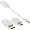 InLine USB-kuvari konverterikomplekt 6-ühes, 4K/60Hz hõbedane