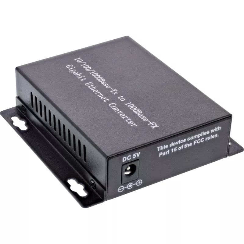 InLine võrgumeediumimuundur 10/100/1000Mb/s TP to FO (SC 66659B