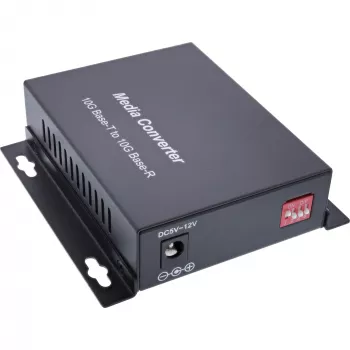 InLine 66659E võrgumeediumimuundur 10000 Mbit/s 850 nm Multirežiimne Must