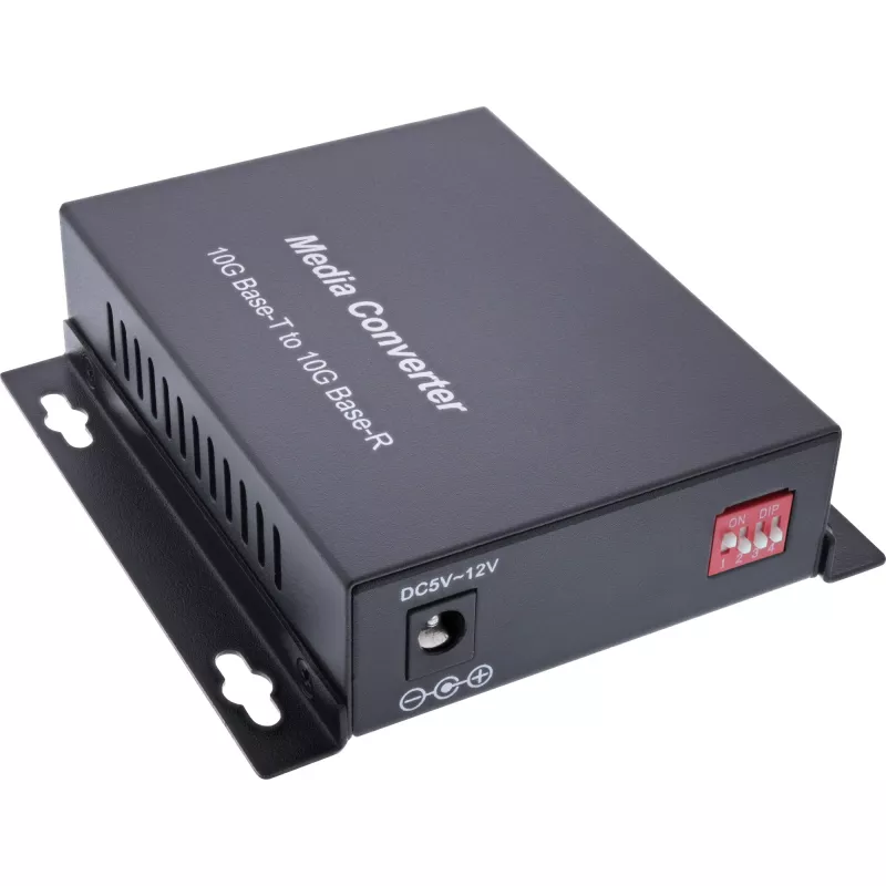 InLine 66659E võrgumeediumimuundur 10000 Mbit/s 850 nm Multirežiimne Must