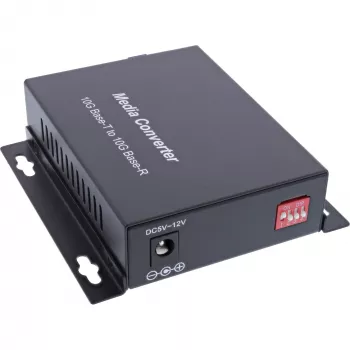 InLine 66659F võrgumeediumimuundur 10000 Mbit/s 1310 nm ühemoodiline must