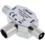 InLine antenni T-jagur telerile 1x koaksiaal emane 2x koaksiaal isane 69914