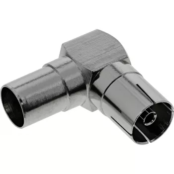 InLine Antenni koaksiaalpistik IEC isane emasele nurga all metallist 69915M
