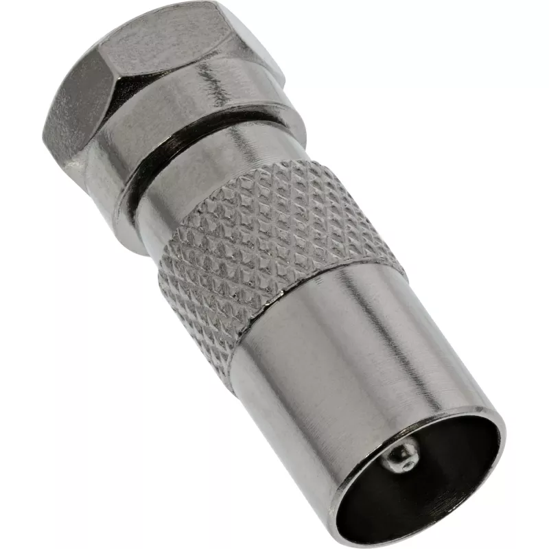 InLine koaksiaaladapter F-pistik SAT IEC isaspistikule antenn
