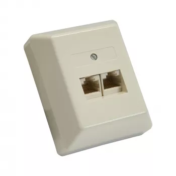 InLine ISDN seinapistikupesa 2x RJ45 emane 2x 8 porti 69988B
